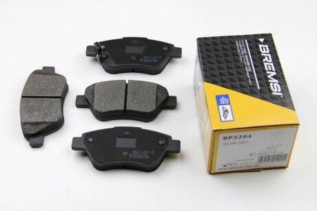 Комплект гальмівних накладок, дискове гальмо BREMSI BP3294