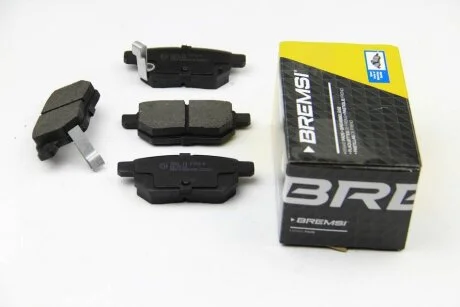 Комплект гальмівних накладок, дискове гальмо BREMSI BP3322