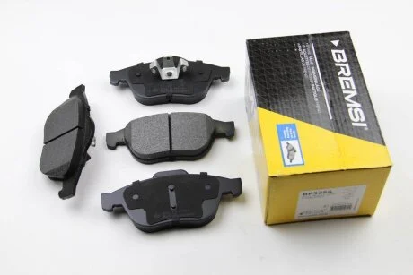 Комплект гальмівних накладок, дискове гальмо BREMSI BP3356