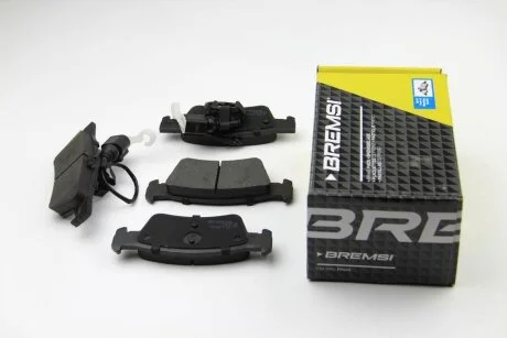 Комплект гальмівних накладок, дискове гальмо BREMSI BP3372