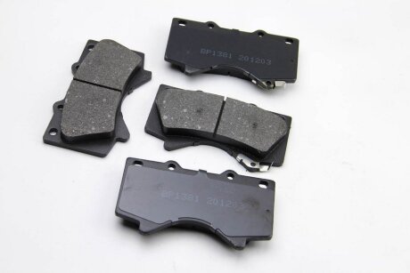 Комплект гальмівних накладок, дискове гальмо BREMSI BP3381