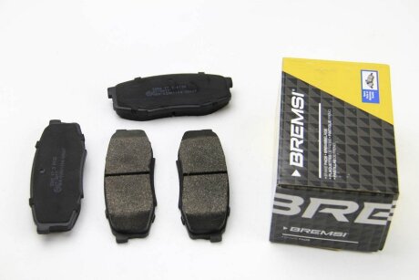 Комплект гальмівних накладок, дискове гальмо BREMSI BP3382