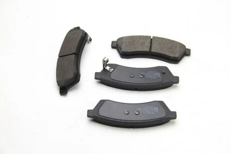 Комплект гальмівних накладок, дискове гальмо BREMSI BP3400