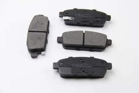 Комплект гальмівних накладок, дискове гальмо BREMSI BP3406