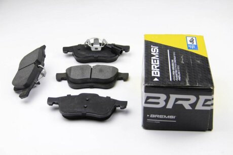 Комплект гальмівних накладок, дискове гальмо BREMSI BP3413