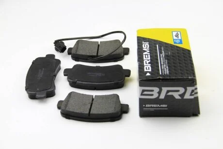 Комплект гальмівних накладок, дискове гальмо BREMSI BP3441