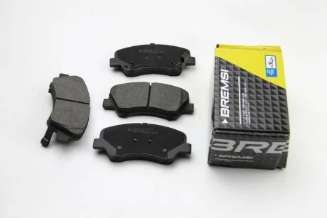 Комплект гальмівних накладок, дискове гальмо BREMSI BP3470
