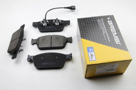 Комплект гальмівних накладок, дискове гальмо BREMSI BP3478