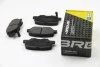 Комплект гальмівних накладок, дискове гальмо BREMSI BP3555 (фото 1)