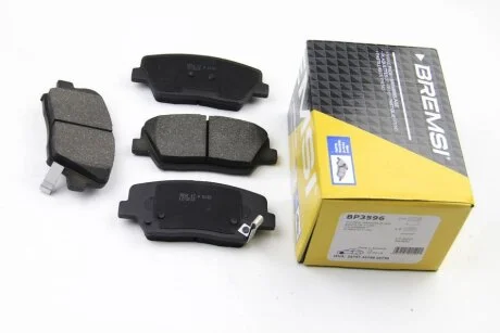 Комплект гальмівних накладок, дискове гальмо BREMSI BP3596