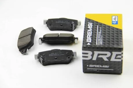 Комплект гальмівних накладок, дискове гальмо BREMSI BP3630