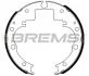 Комплект гальмівних колодок BREMSI GF0166 (фото 1)