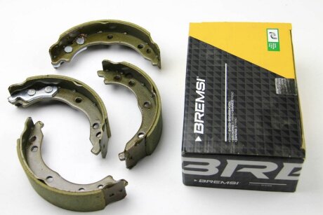 Комплект гальмівних колодок, стоянкове гальмо BREMSI GF0187