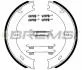 Комплект гальмівних колодок, стоянкове гальмо BREMSI GF03151 (фото 1)
