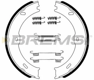 Комплект гальмівних колодок, стоянкове гальмо BREMSI GF03151