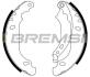 Комплект гальмівних колодок BREMSI GF0408 (фото 1)