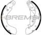 Комплект гальмівних колодок BREMSI GF0633 (фото 1)