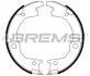Комплект гальмівних колодок, стоянкове гальмо BREMSI GF0803 (фото 1)