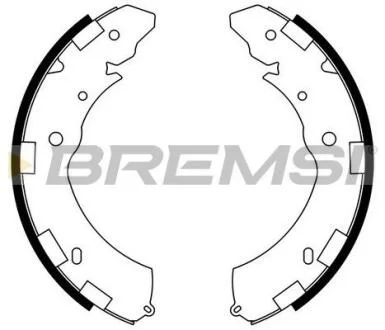 Комплект гальмівних колодок BREMSI GF0833
