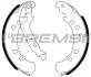 Комплект гальмівних колодок BREMSI GF0971 (фото 1)
