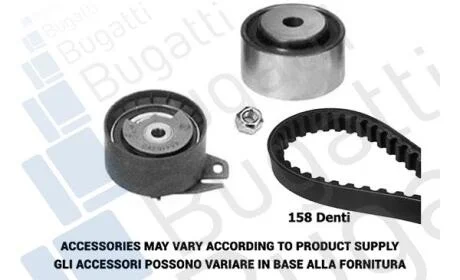 Комплект зубчастих ременів BUGATTI BKCD0095