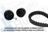 Комплект зубчастих ременів BUGATTI BKCD0345 (фото 1)