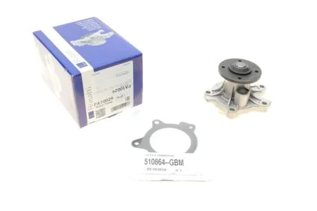 TOYOTA Помпа воды Yaris,Corolla 1.4D4-D,Auris 03- BUGATTI PA10029