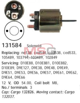 Реле втягуюче HC-CARGO 131584