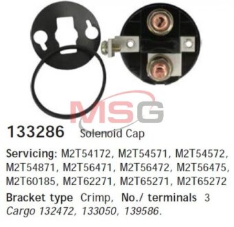Кришка втягуючого реле HC-CARGO 133286