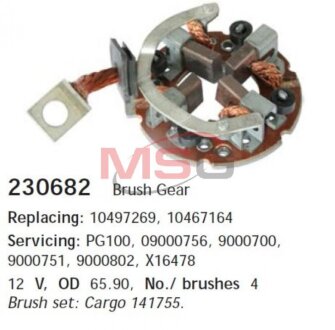 Щіткотримач стартера HC-CARGO 230682