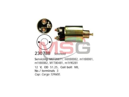 Реле втягуюче HC-CARGO 230788