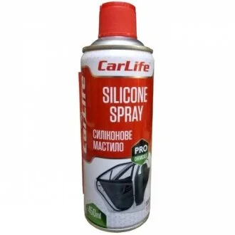Фото 1 - силіконове мастило SILICONE SPRAY, 450ml CARLIFE CF450 Силіконове мастило SILICONE SPRAY, 450ml CARLIFE CF450 (фото 1)
