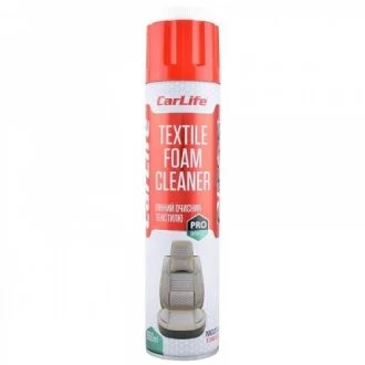 Пінний очисник текстилю. TEXTILE FOAM CLEANER 650ml CARLIFE CF651