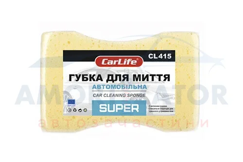 Губка для миття автомобіля з великими порами SUPER CARLIFE CL415 (фото 1)