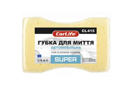 Губка для миття автомобіля з великими порами SUPER CARLIFE CL415