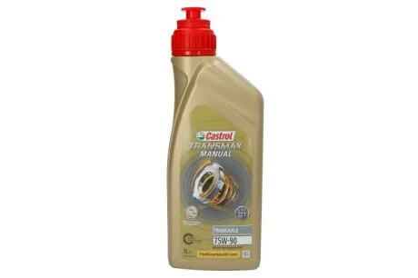 1л TRANSMAX MAN TRANS 75W-90 масло трансмісійне API GL-4+, Approved - VW 501 50 CASTROL EATRMT7912X1L