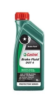 1л Brake Fluid DOT-4 гальмівна рідина CASTROL EBCBFDT412X1L