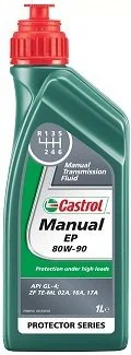 1л MANUAL EP 80W-90 API GL4 масло трансм. мінерал. CASTROL EBMEP80912X1L