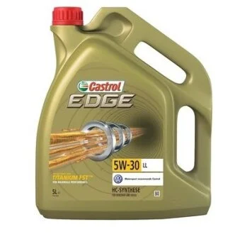 5л EDGE 5W-30 LL масло синт. ACEA C3, LL-01, MB-Approval 229.31/229.51, VW 504 00/ 507 00 CASTROL EDG53L4X5