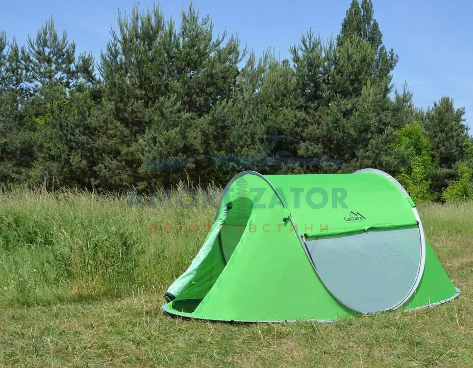 Палатка для 2 человек BOVEC 245x145x95см PU5000мм CATTARA DO 13355 (фото 1)