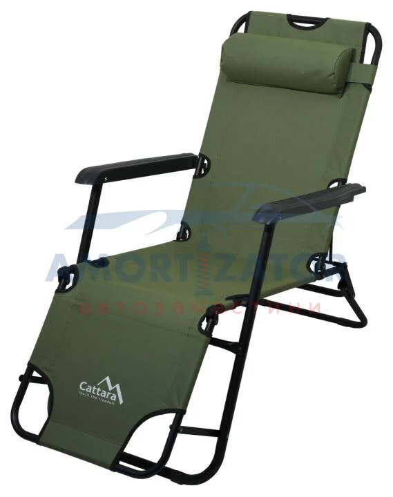Шезлонг/кресло для кемпинга COMFORT зеленый CATTARA DO 13516 (фото 1)