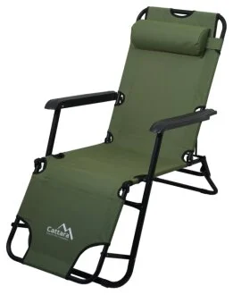 Шезлонг/кресло для кемпинга COMFORT зеленый CATTARA DO 13516