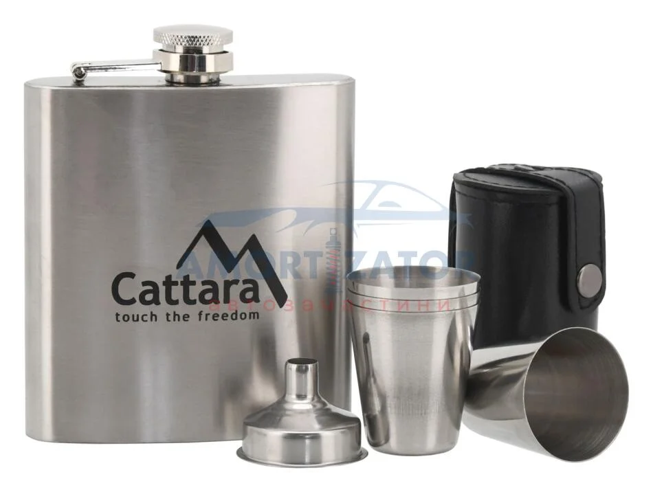 Фляга с 4 стопками 175 мл CATTARA DO 13625 (фото 1)