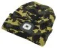 Шапка с LED фонариком и USB-зарядкой ARMY CATTARA DO 14020 (фото 3)