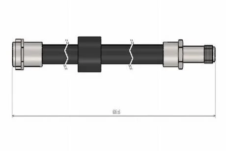 Шланг гальмівний CAVO C900 673A