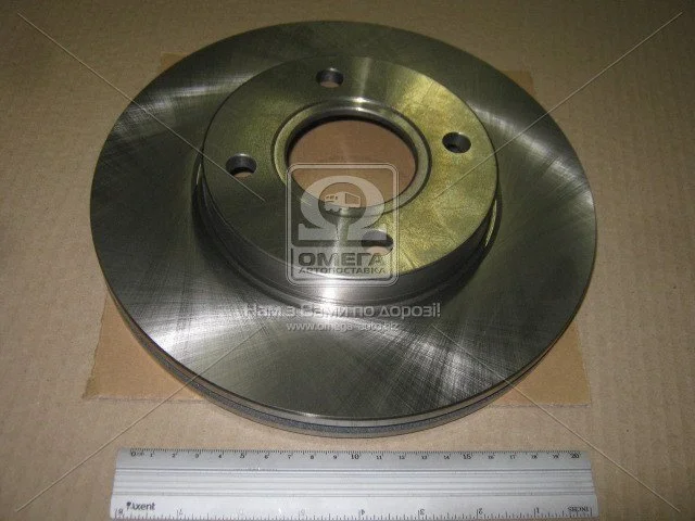 КОМПЛ.2 ШТ/ Гальмівний диск пер. FORD Focus 98-/Mazda 2 (DY) 03- (258*22) CHAMPION 562078CH (фото 1)