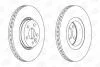 FORD диск гальмівний передн.Galaxy,S-Max,Landrover Freelander,Volvo S60/80 II,V60/70,XC70 06- CHAMPION 562643CH1 (фото 2)