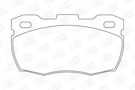 LANDROVER гальмівні колодки передн.Defender 90- CHAMPION 571827CH
