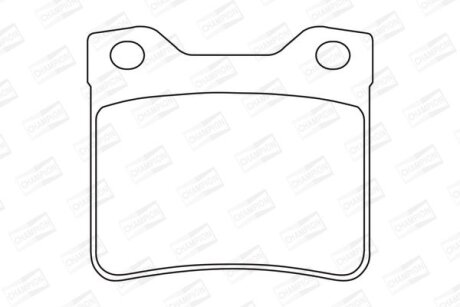 PEUGEOT гальмівні колодки задн.406,607 96- CHAMPION 571899CH