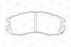 SUBARU гальмівні колодки передн.Subaru Impreza,Legacy 89-00 CHAMPION 572275CH (фото 2)